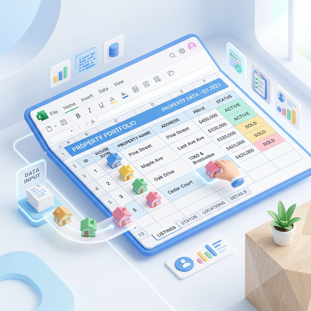 네이버 부동산 매물 엑셀 저장, 가장 빠른 정리 방법
