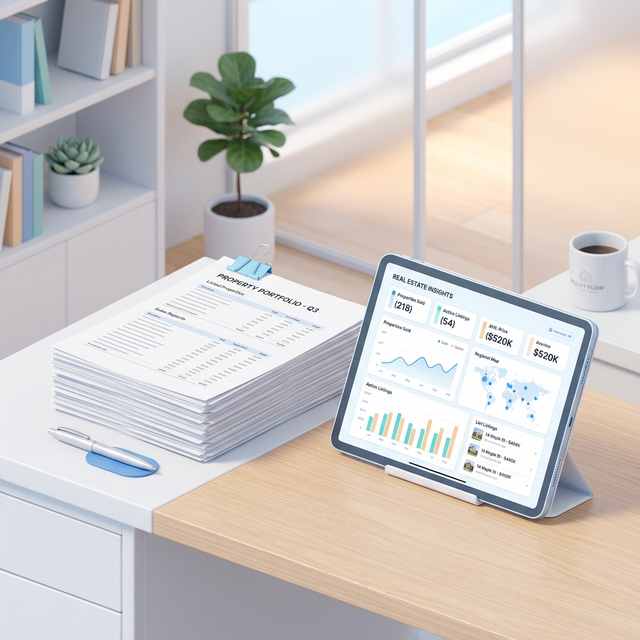 수기 정리 vs 자동화: 부동산 투자 운영 방식 비교
